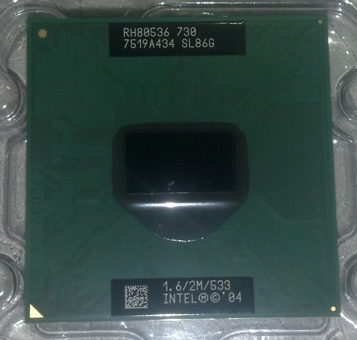 Procesador Intel Pentium M 730 Rh80536 1.6 Ghz 2m 533 Mhz