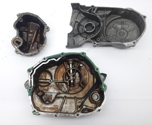 Imagem 5 de 6 de Tampas Motor Cg 125 Até 99 Originais Honda Peças Usadas (3)