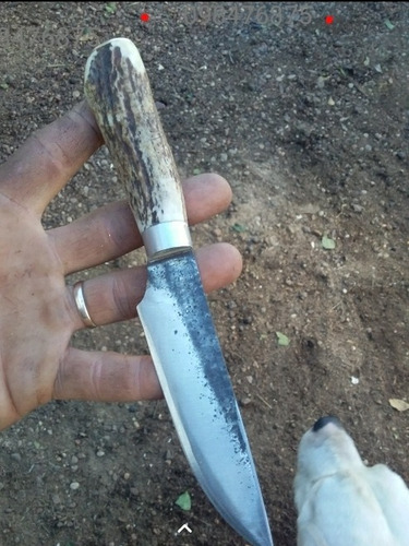 Imagen 10 de 10 de Excelente Juego De Cuchillo Y Chaira Criollo