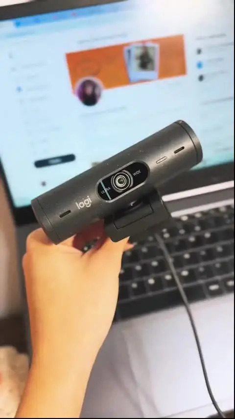 Webcam Full HD Logitech Brio 500 - Grafite | Frete grátis