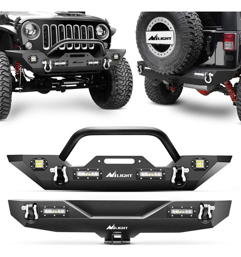 Combo Delantero Trasero Compatible Con Jeep Wrangler Jk 2007