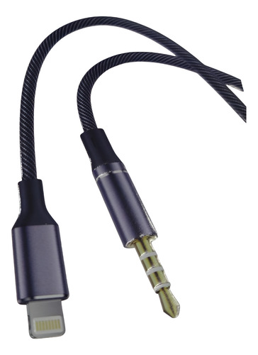 Cable Audio 3.5mm Macho Compatible Para Iphone 7 A 14 Y Ipad