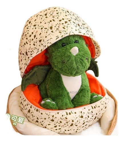M Sroje Muñeco Peluche Con Forma Huevo Dinosaurio, Regalo,