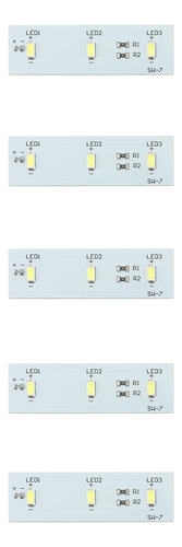 Lámina De Luces Led Para Refrigerador, 5 Unidades, Barra De