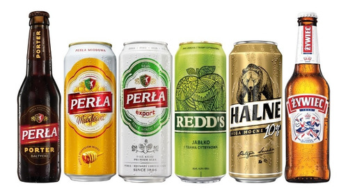 6 Pack De Cervezas Polacas Surtidas