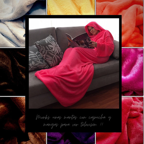 Pijamas Sacos Cobijas Con Mangas Mantas Con Mangas Ropa Monk