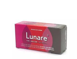 Lunare Lentes Contacto Color Trikolor Liquido 60ml Estuche