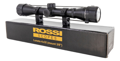 Airsoft Luneta Rossi 4x32 C/ Mount 11mm Ou 20/22 Mm