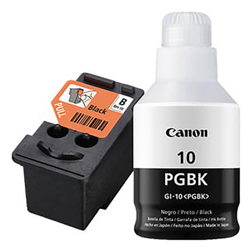 Kit Cabezal + Botella De Tinta Negro Canon Bh-10 + Gi-10 - -