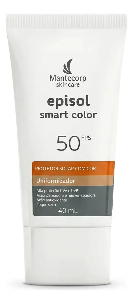Protetor Solar Episol Smart Color Uniformizador Fps50 40ml