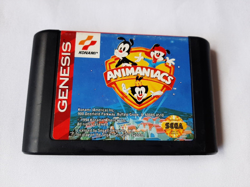 Animaniacs Video Juego Original De Sega Genesis.