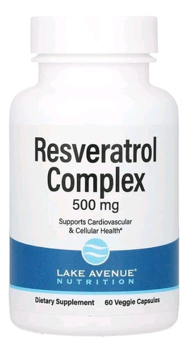 Resveratrol Complex 500 Mg - Unidad a $1467