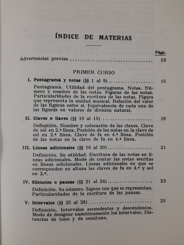 Teoria De La Musica Libro 1 Zamacois (Usado)