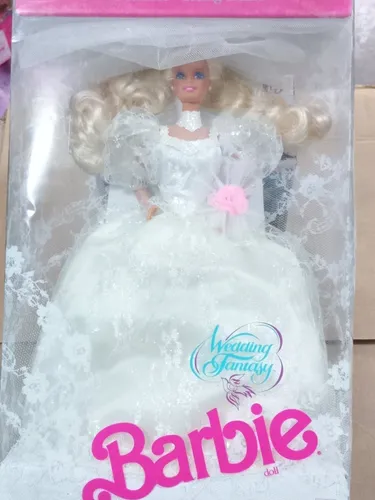 Barbie 1989 Noiva Wedding Fantasy Superstar Antiga 80