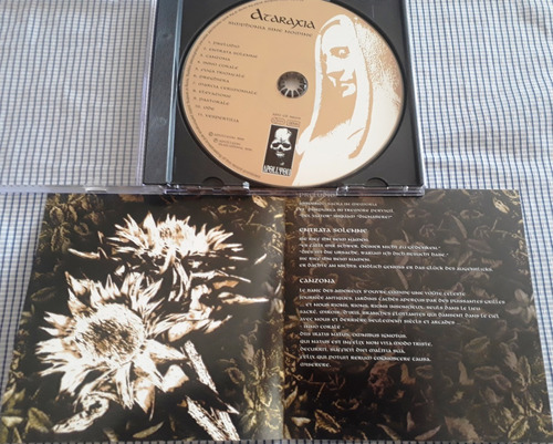 Ataraxia - Simphonia Sine Nomine Cd Ed. Europeo Neofolk (Usado)