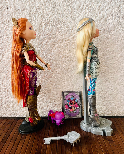 Monster High Holly Y Darling Charming Juego De Dragones (Usado)