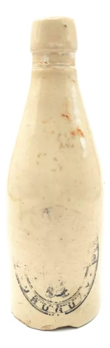 Botella Antigua Porron Gres Cerveceria Uruguay - Bar (Usado)