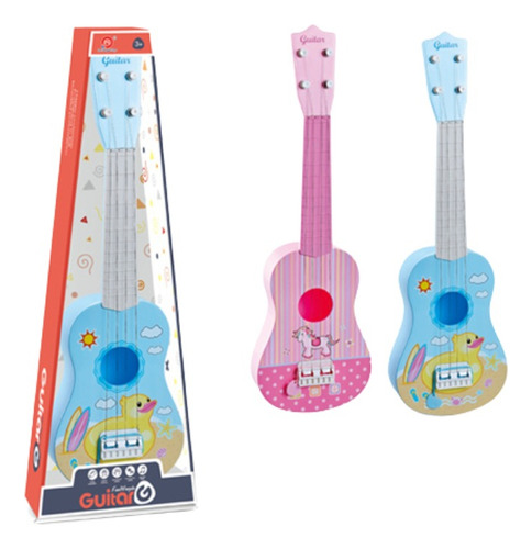 Guitarra Infantil 2170271 Shine Color Rosa