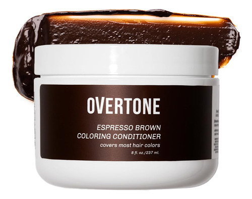 Acondicionador Tinte Semipermanente Overtone Espresso Brown