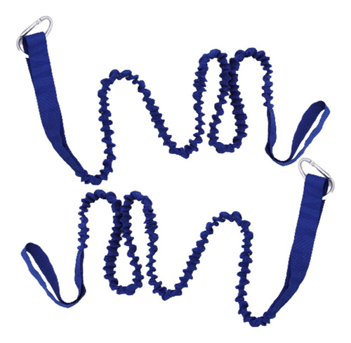 2x Kayak Paddle Tether Leash Canoa Cordón Cuerda En Espiral