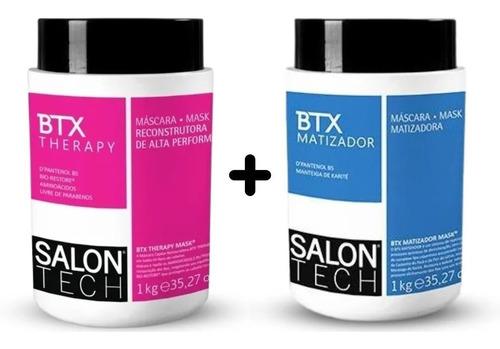 Btx Salon Tech 1 Kg Therapy + 1kg Matizador