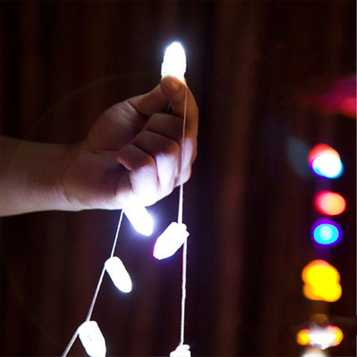100 Pzs Mini Luces Led Redondas De Globos De Luz De Blanco