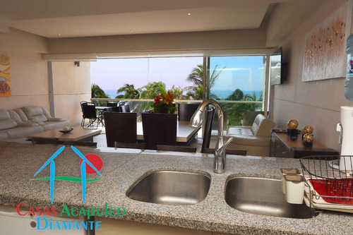 Imagen 12 de 30 de Cad Areia C 202. Terraza Con Vista Al Mar Y Albercas