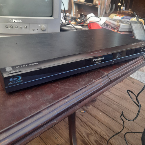 Imagem 6 de 9 de Bluray Disc Panasonic Dmp-bd45 Funcionando, Com Controle