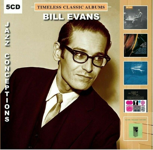 Bill Evans Timeless Classic Albums Jazz Concep 5 Cd Eu Nuevo