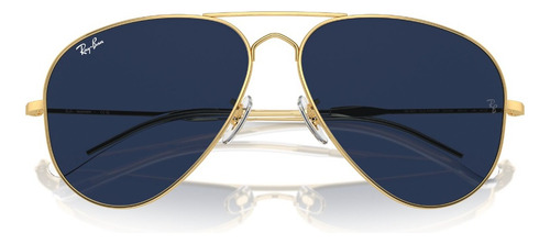 Lente De Sol Ray-ban Oldaviator Transition Unisex Lente Transitions Sapphire Varilla Arista Armazón Arista Diseño Piloto