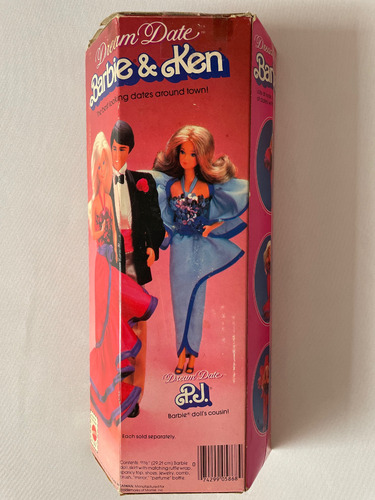 Dream Date Barbie Vintage 1982 Mattel En Caja Original #5868 (Usado)