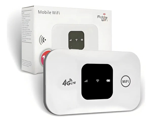 Módem WiFi Portátil Yosoo MF800 4G LTE con Hotspot Blanco