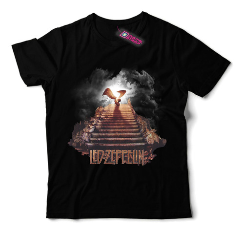 Remera Led Zeppelin Stairway To Heaven Rp207 Dtg Premium