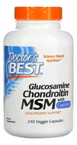 Comprar Glucosamina Condroitina Msm Doctor's Best 240 Caps Cod. 118