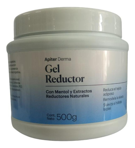 Apiter Gel Reductor C/ Mentol 500gr
