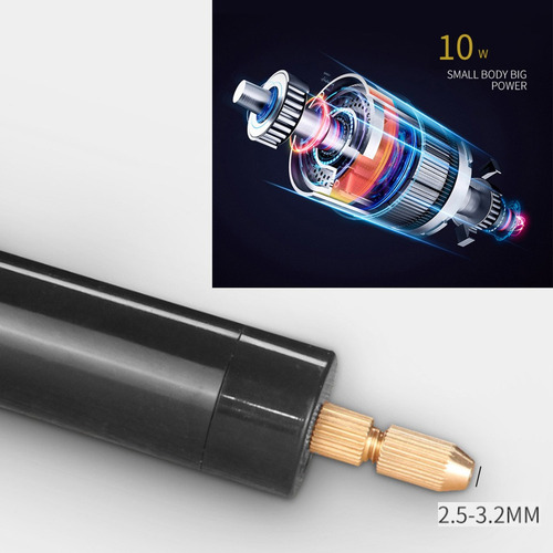 . Kit De Brocas De Mano Eléctrica 5v Taladro Manual Resina