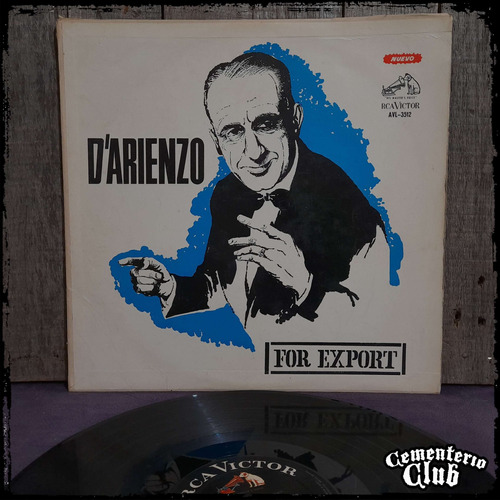 Juan D'arienzo - D'arienzo For Export - Ed Arg  Vinilo Lp