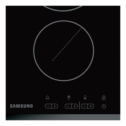 Imagen 2 de 2 de Anafe eléctrico Samsung CTR432NB02 negro 240V