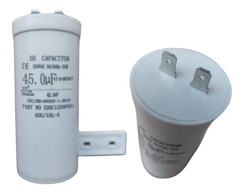 Capacitor Para Lavadora Mabe Céntrales  45 Microfaradios