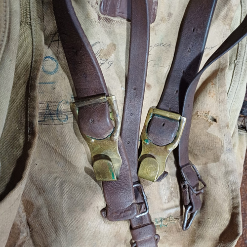 Antigua Mochila De Llanura De Rezagos Militares (Usado)