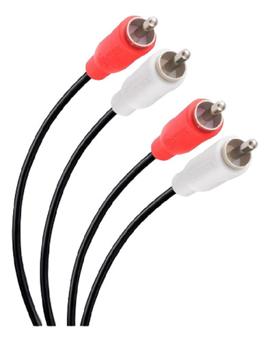 Cable Rca 2 Plug A 2 Plug De 1,8 M, Ultradelgado. 255-125