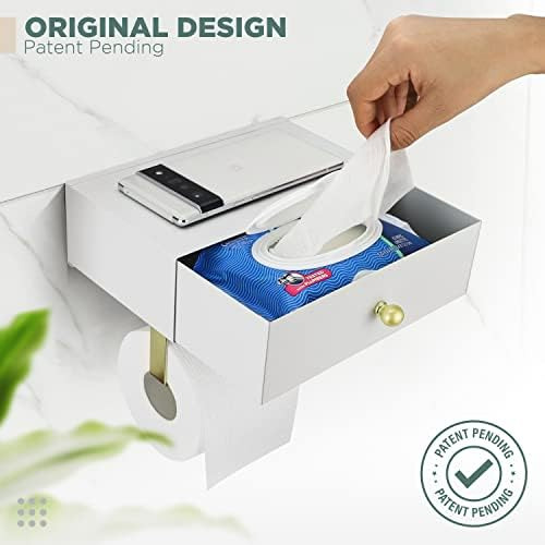 Atlas Home Portarrollos De Papel Higiénico Con Estante - Dis