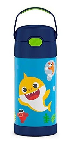 Contenedor Thermos Funtainer Botella De Paja Para Niños Ais