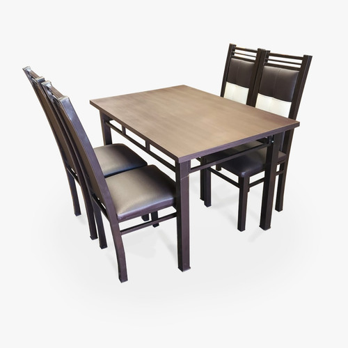 Imagen 2 de 3 de Antecomedor Tubular 4 Sillas