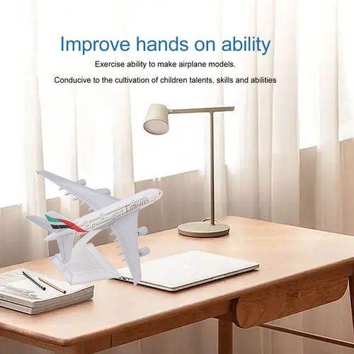 Modelo De Avión 380, Adorno De Aleación Fundida A Presión, M