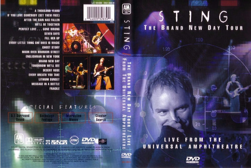 Sting - The Brand New Day Tour - Dvd - U