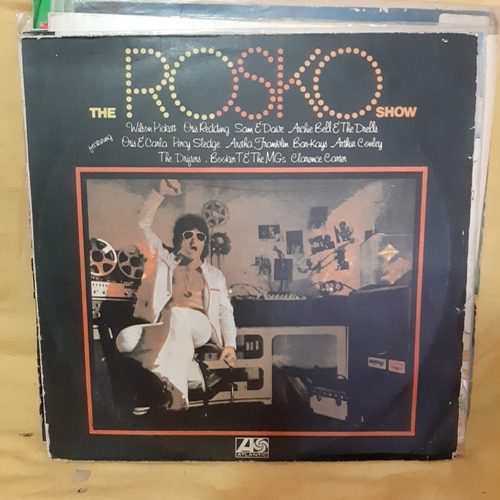 Vinilo The Rosko Show Clarence Carter Aretha Franklin D1