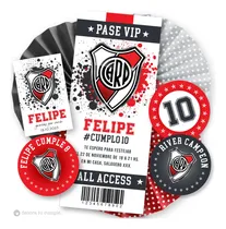 Comprar Kit Imprimible Futbol River Cumpleaños
