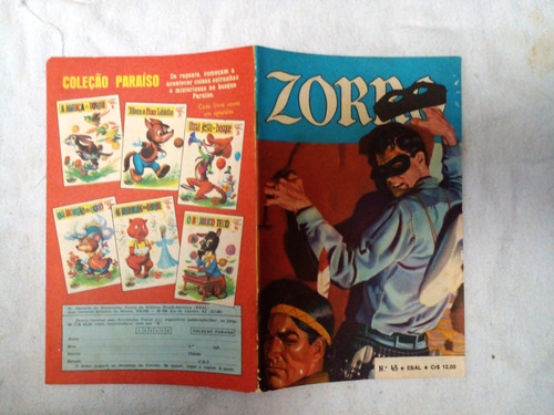 Zorro 45 Formatinho Cores - Ebal