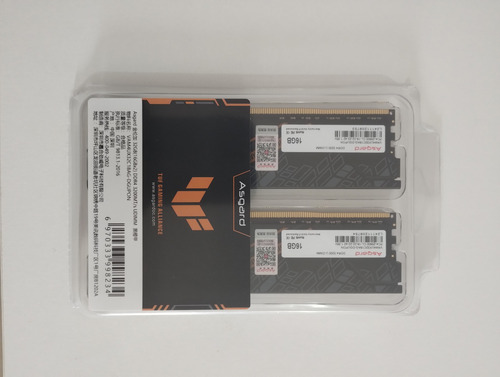 Memória Ram Asgard Tudo Gaming 32gb (16gbx2) Novo